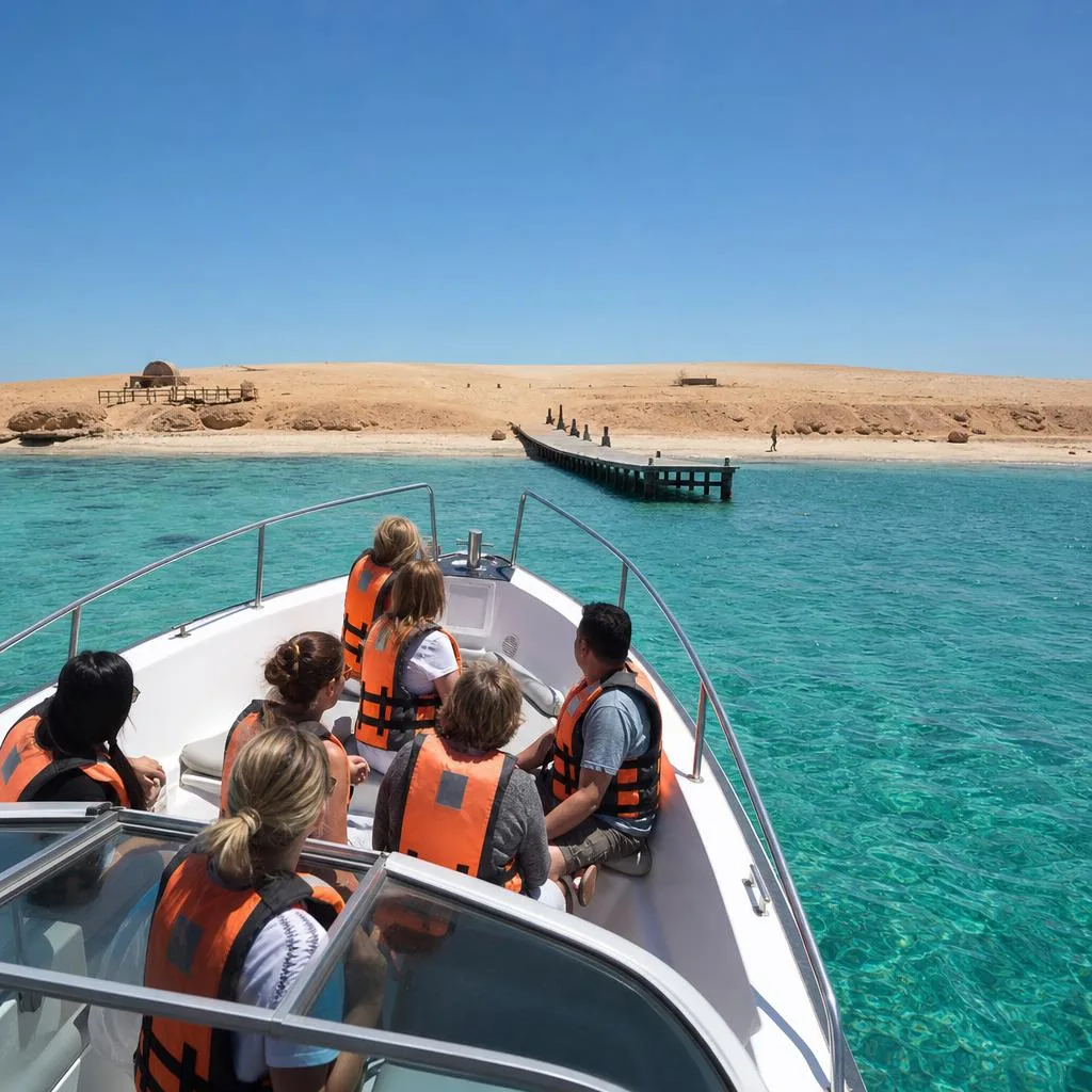 Sea Taxi to Magawish Island by Speedboat