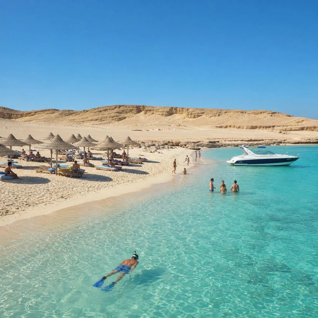 Full-Day Escape to Magawish Island by Speedboat
